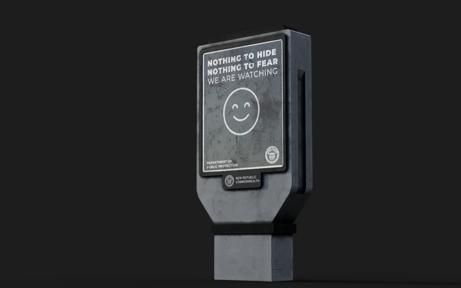 Sci-Fi Terminal Display