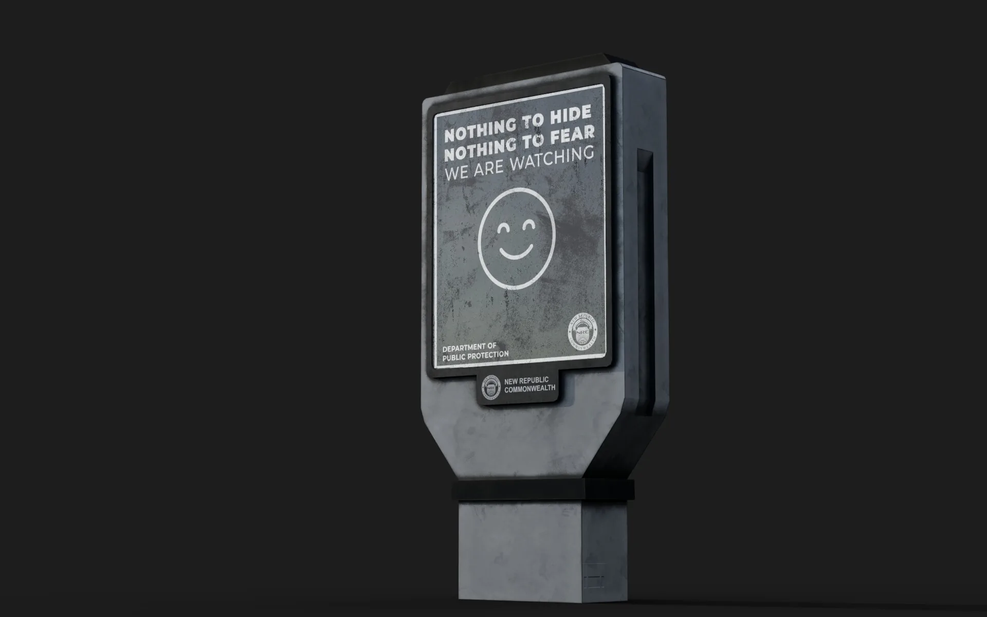 Sci-Fi Terminal Display