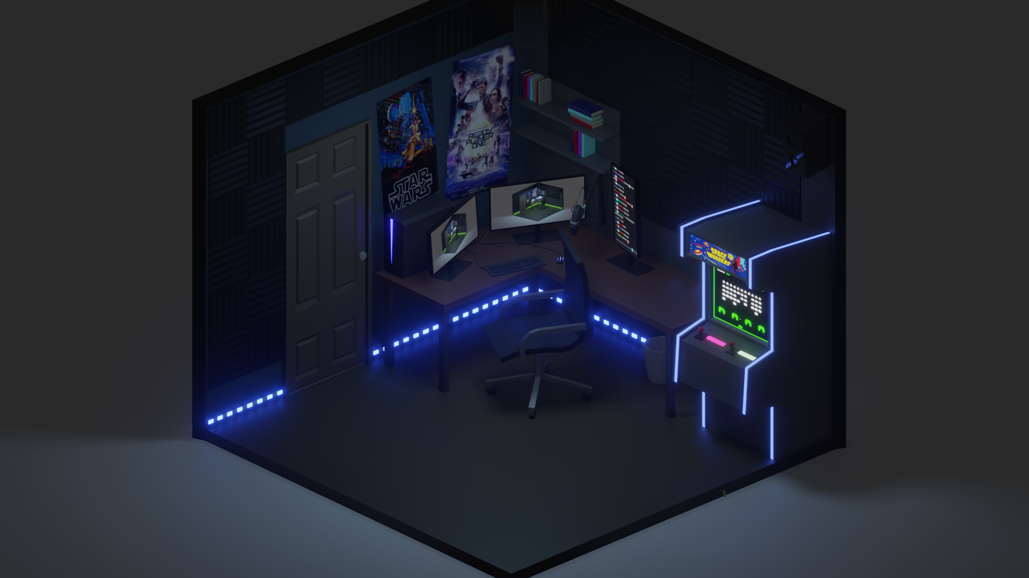 Isometric Room