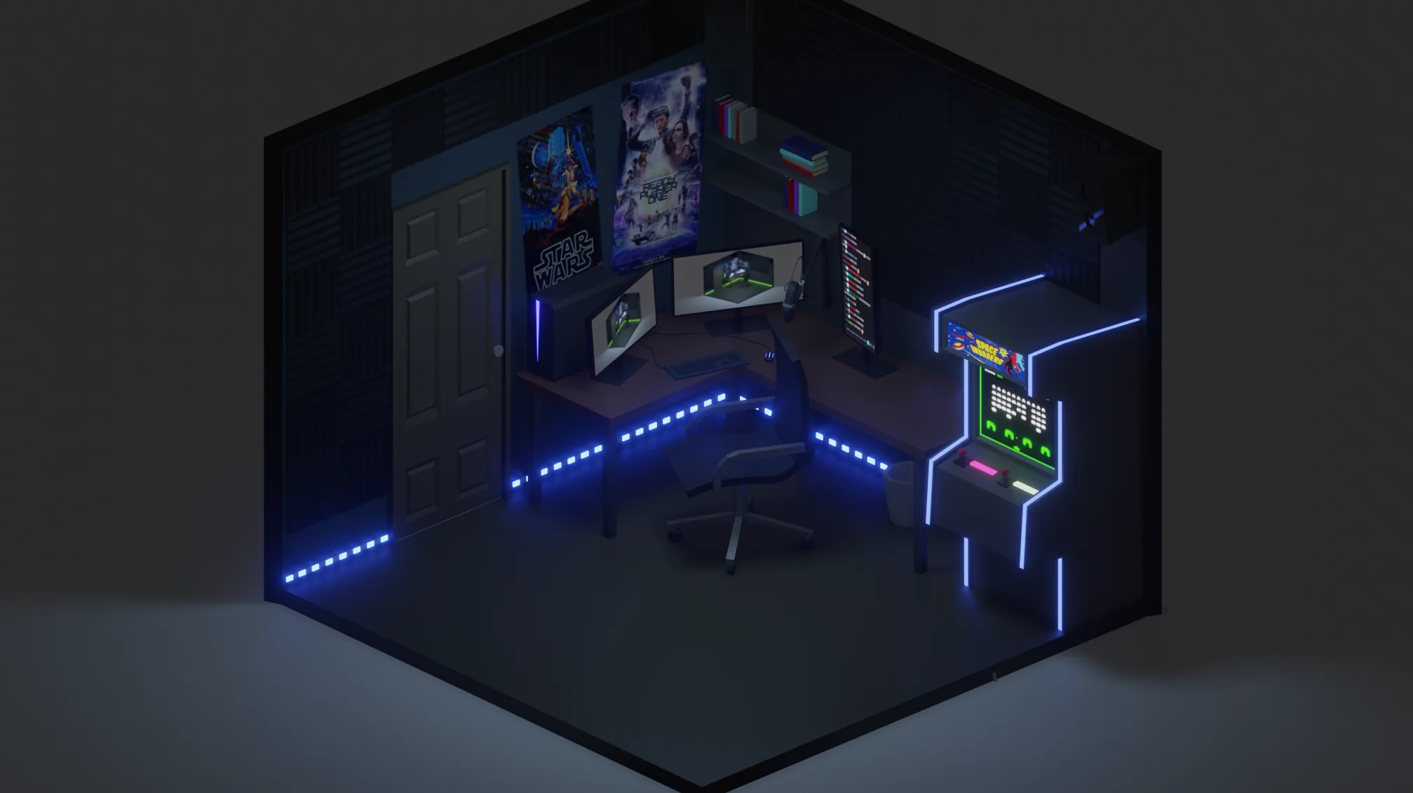 Isometric Room